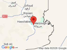 Map of Site Report: Merzouga, Morocco